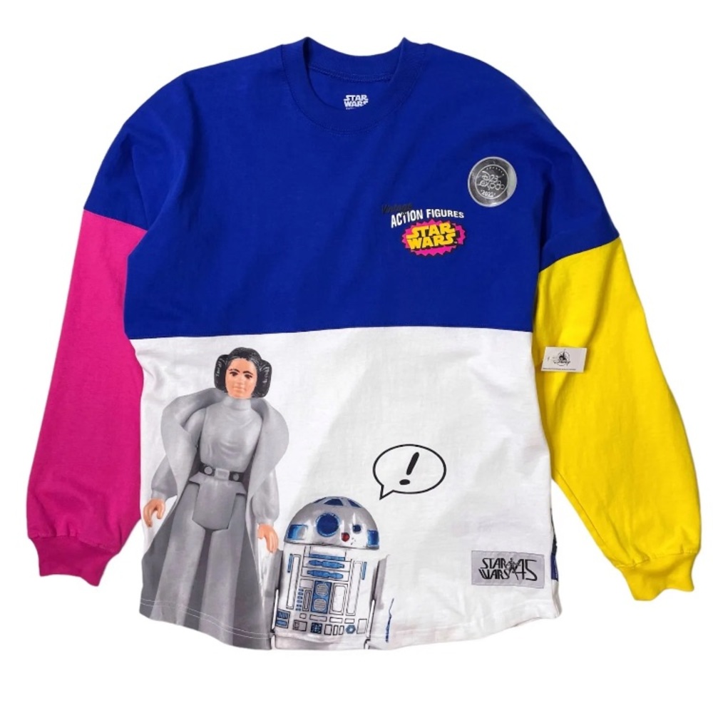 Star Wars Vintage Action Figures D23 2022 Expo Spirit Jersey Unisex